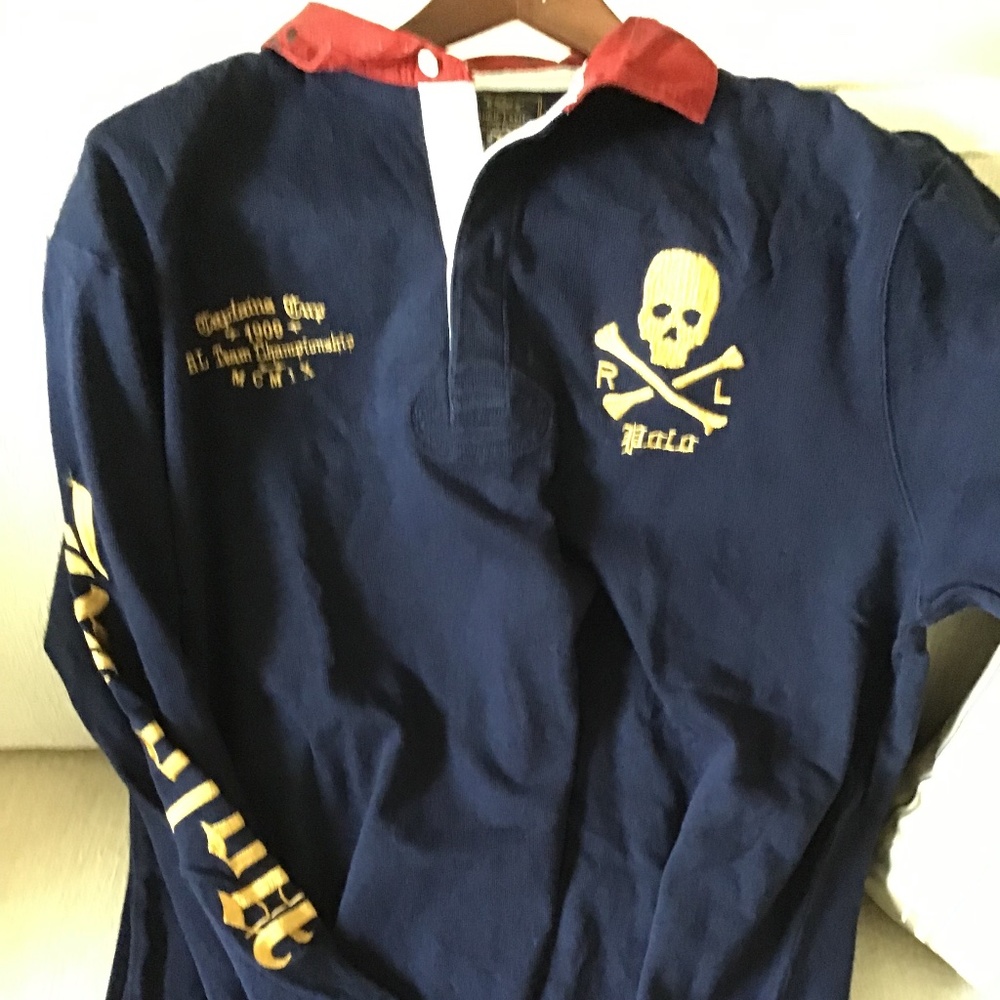 POLO RALPH LAUREN RUGBY MENS PULLOVER - Picture 9 of 16